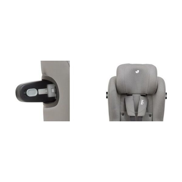 Fotelik samochodowy Joie Automobilinė kėdutė Joie i-Spin 360™ 0-18 kg, Grey Flannel