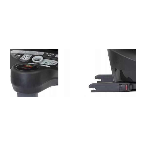 Fotelik samochodowy Joie Automobilinė kėdutė Joie i-Spin 360™ 0-18 kg, Grey Flannel