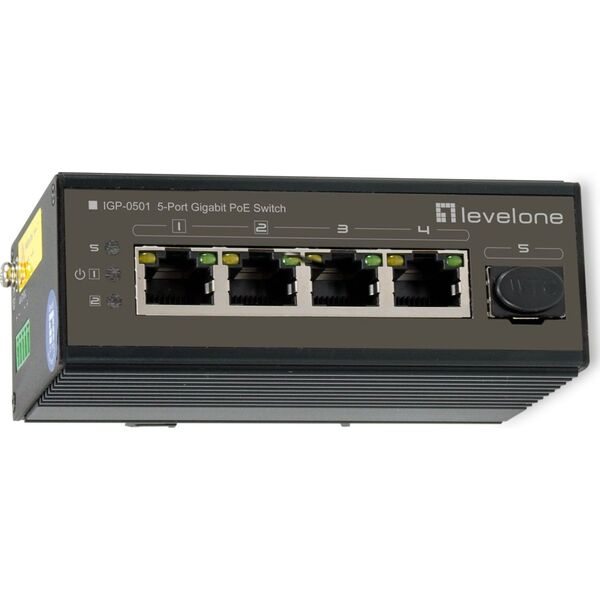 Switch LevelOne IGP-0501