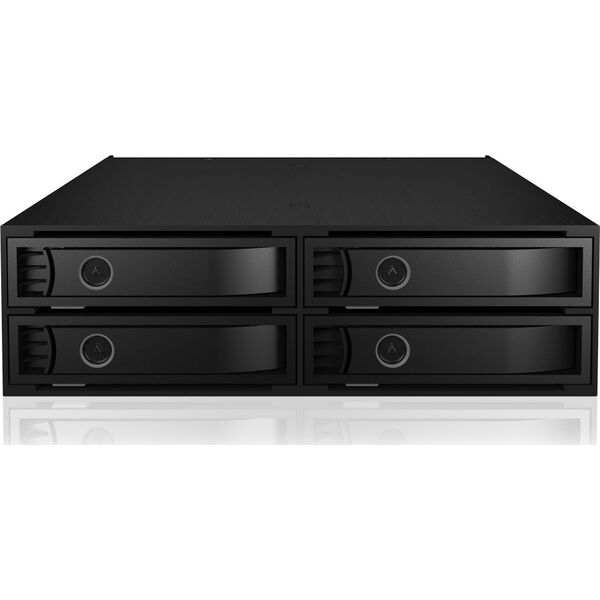 Kieszeń Icy Box 4x 2.5" U.2 SFF-8639 - Mini-SAS SFF-8643 (IB-2242U2K)