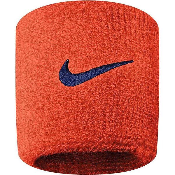 Nike Frotki na rękę Swoosh Wristbands pomarańczowe N0001565804OS 2 szt.