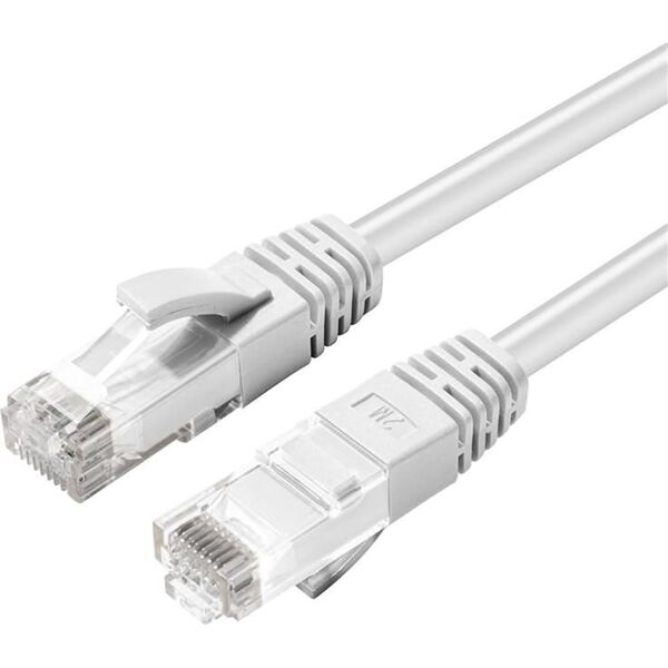 MicroConnect CAT6A UTP 20m White LSZH