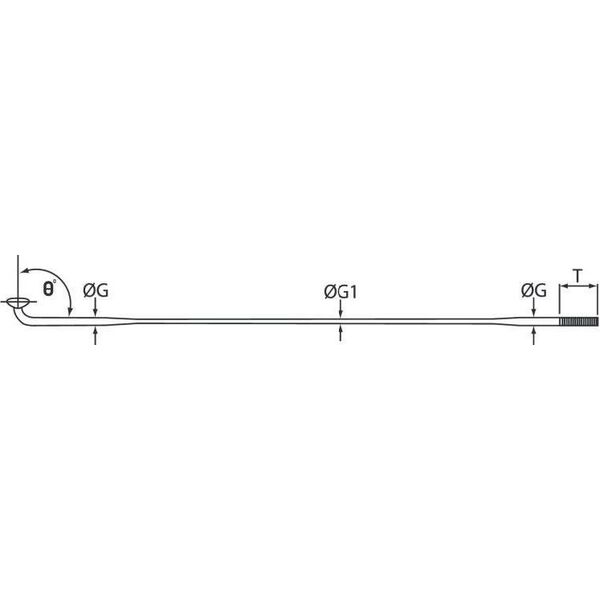 Cn Spoke Szprychy CNSPOKE DB454 2.0-1.8-2.0 stal nierdzewna 258mm czarne + nyple 144szt.