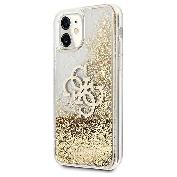 Guess Guess GUHCN61LG4GGO iPhone 11 6,1" złoty/gold hardcase 4G Big Liquid Glitter