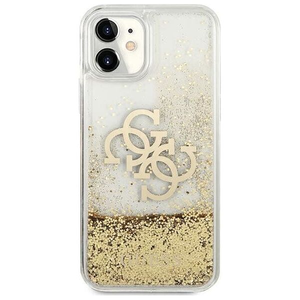 Guess Guess GUHCN61LG4GGO iPhone 11 6,1" złoty/gold hardcase 4G Big Liquid Glitter