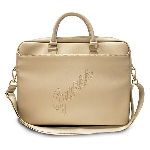 Torba Guess Saffiano Script 15" (GUCB15PUSASLG)