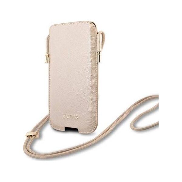 Guess Guess Torebka GUHCP12MSAPSLG 6,1" złoty/gold Saffiano