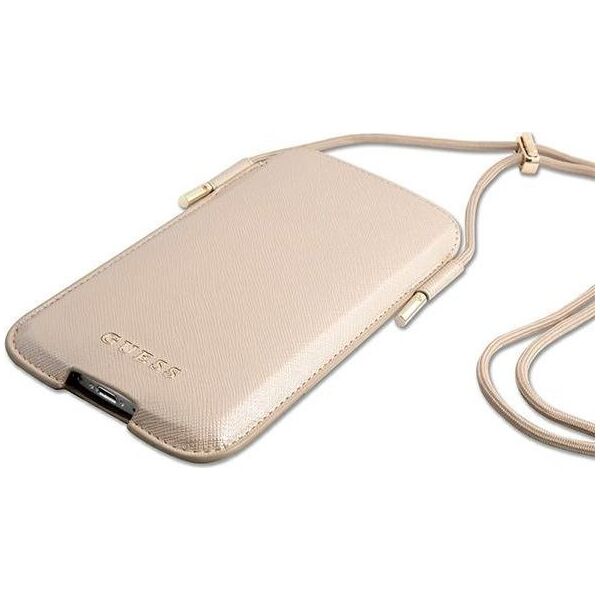Guess Guess Torebka GUHCP12MSAPSLG 6,1" złoty/gold Saffiano