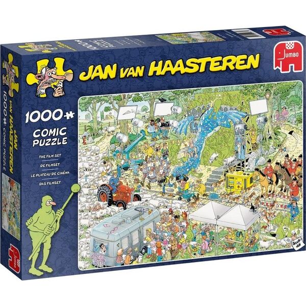 Jumbo Puzzle 1000 Haasteren Plan filmowy G3
