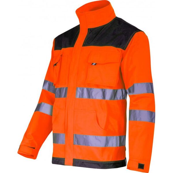 Lahti Pro BLUZA OSTRZEG. CZARNO-POMARAŃCZOWA, "2XL", CE, LAHTI