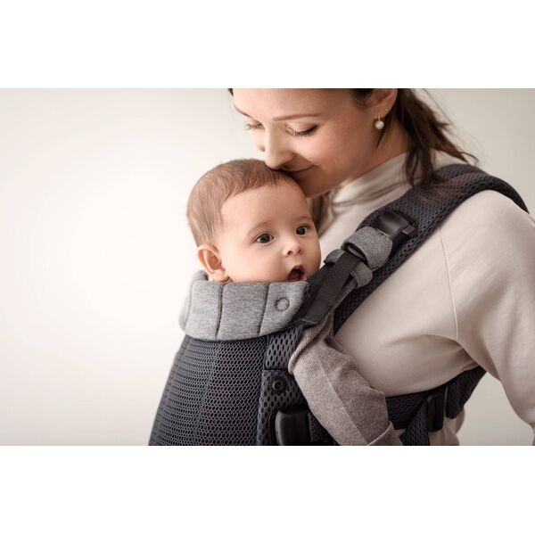 BabyBjorn BABYBJORN - nosidełko Harmony 3D Mesh, Antracyt