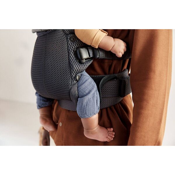 BabyBjorn BABYBJORN - nosidełko Harmony 3D Mesh, Antracyt