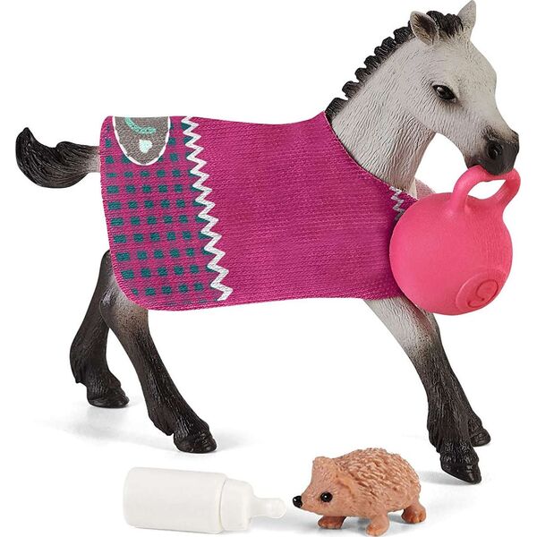 Figurka Schleich Horse Club Bawiące się źrebię