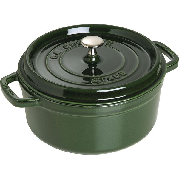 STAUB Garnek STAUB żeliwny okrągły 3.8 ltr zielony