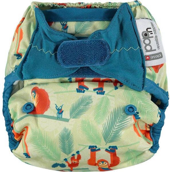 Close Caboo Otulacz, pieluszka wielorazowa z rzepami Orangutan 3-16 kg, 1 szt.