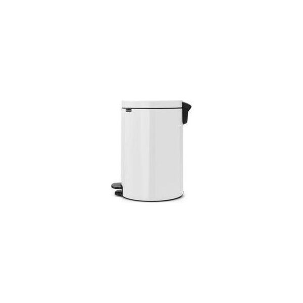 Kosz na śmieci Brabantia New Icon na pedał biały (11 18 46)