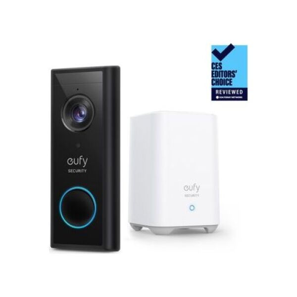 Anker Wideodomofon Eufy Doorbell Set 2K WiFi Battery ze stacją bazową