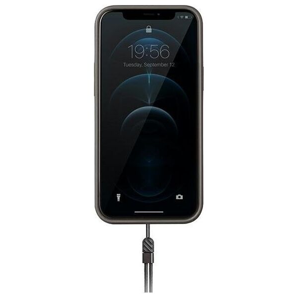 Uniq UNIQ etui Heldro iPhone 12/12 Pro 6,1" czarny moro/charcoal camo Antimicrobial