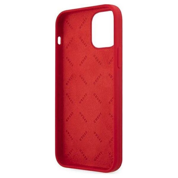 Guess Guess GUHCP12LLSPEWRE iPhone 12 Pro Max 6,7" czerwony/red hard case Peony Collection