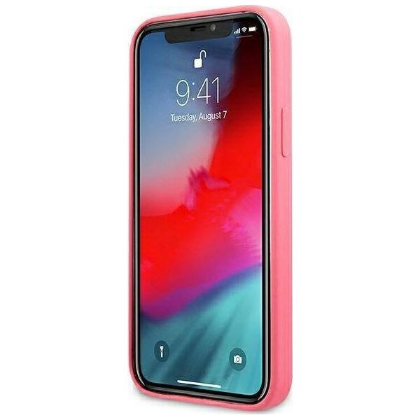 Guess Guess GUHCP12LLSPEFU iPhone 12 Pro Max 6,7" fuksja/fushia hard case Peony Collection