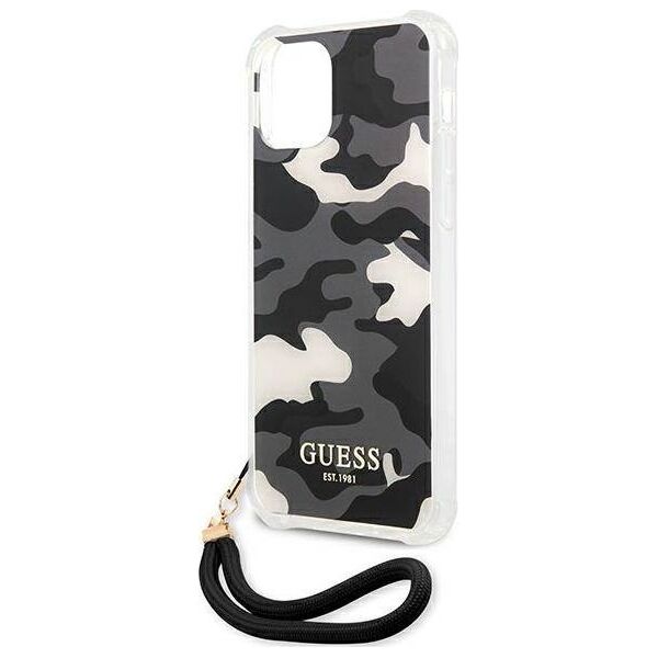 Guess Guess GUHCP12LKSARBK iPhone 12 Pro Max 6,7" czarny/black hardcase Camo Collection