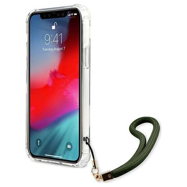Guess Guess GUHCP12LKSARKA iPhone 12 Pro Max 6,7" zielony/khaki hardcase Camo Collection