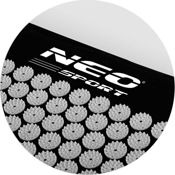 Neo-Sport NeoSport Mata do akupresury z kolcami 190103 czarno-szara