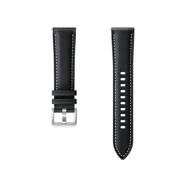 Samsung Pasek Hybrid Leather Band (20mm, M/L) Red