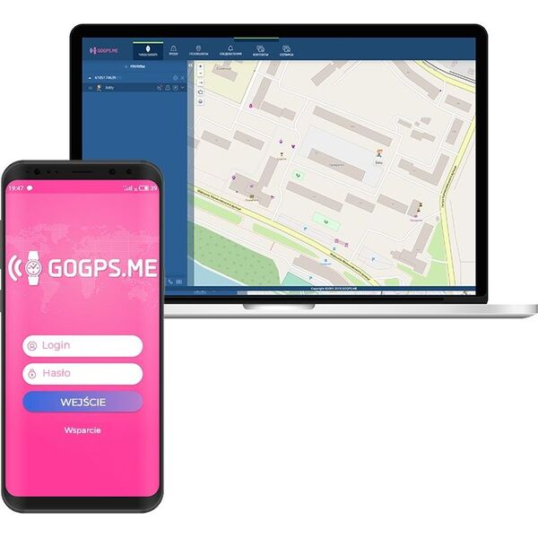 Smartwatch GoGPS X01 Niebieski  (X01BL)