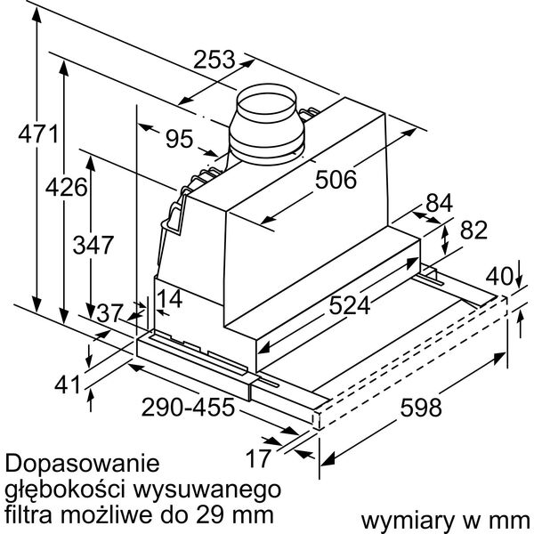 Okap Bosch DFS067A51