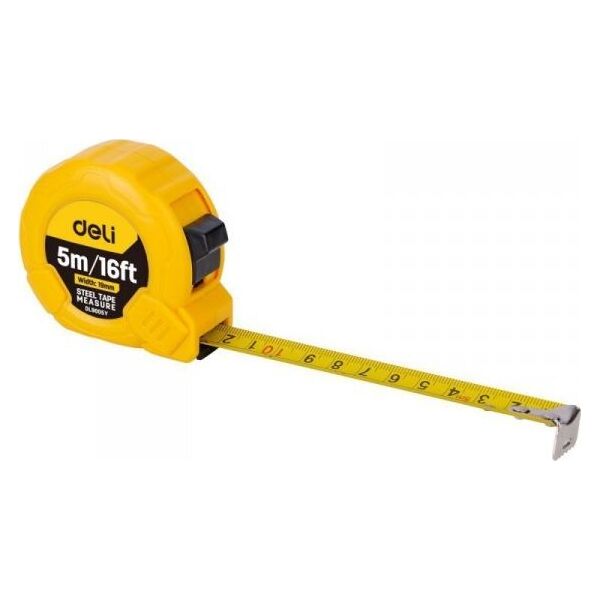 Deli Miara zwijana 5m/19mm żółta