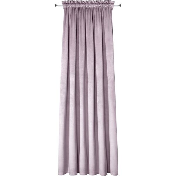 Eurofirany Zasłona Dekoracyjna Velvet Rosa Puder 140x250