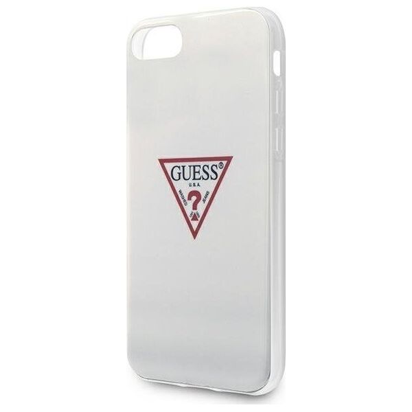 Guess Guess GUHCI8PCUCTLWH iPhone 7/8/SE 2020 biały/white hardcase Triangle Collection
