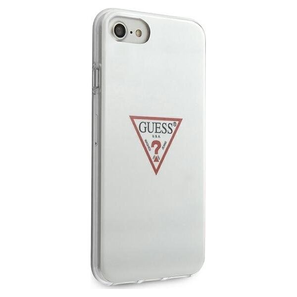 Guess Guess GUHCI8PCUCTLWH iPhone 7/8/SE 2020 biały/white hardcase Triangle Collection