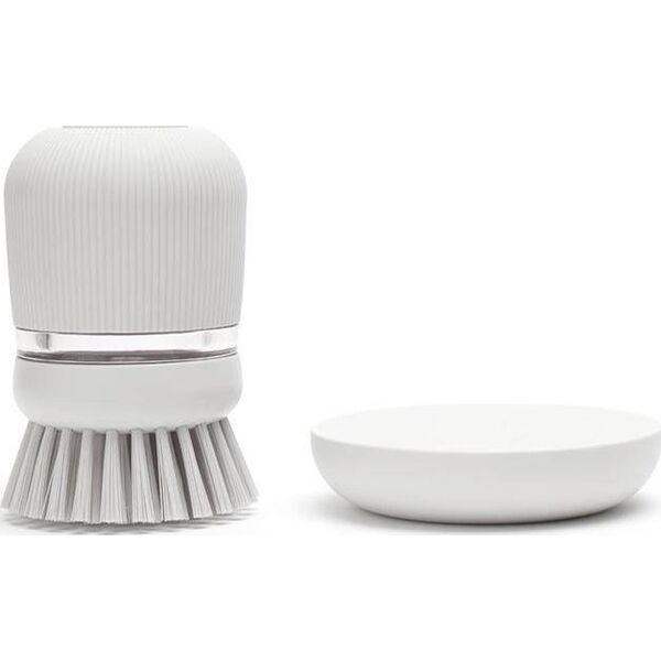 Brabantia Szczotka z dozownikiem na płyn SinkSide, jasnoszara (302640)