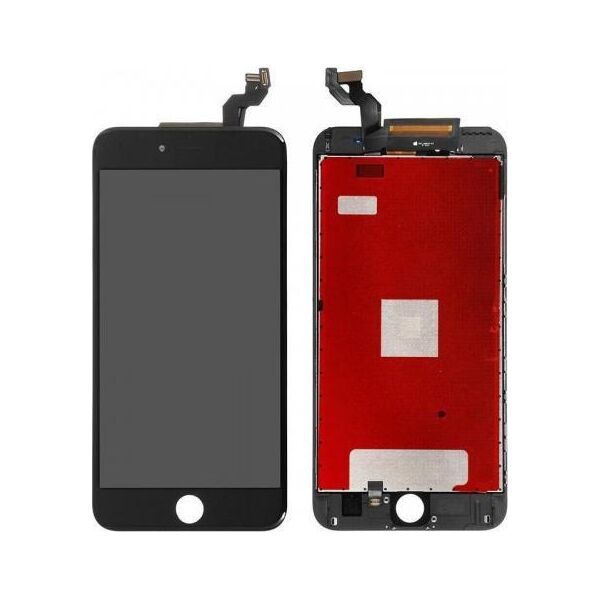 Renov8 Display LCD & Touch Screen for iPhone 6s Plus (LG) + Glass & Flat cable (OEM) - Black