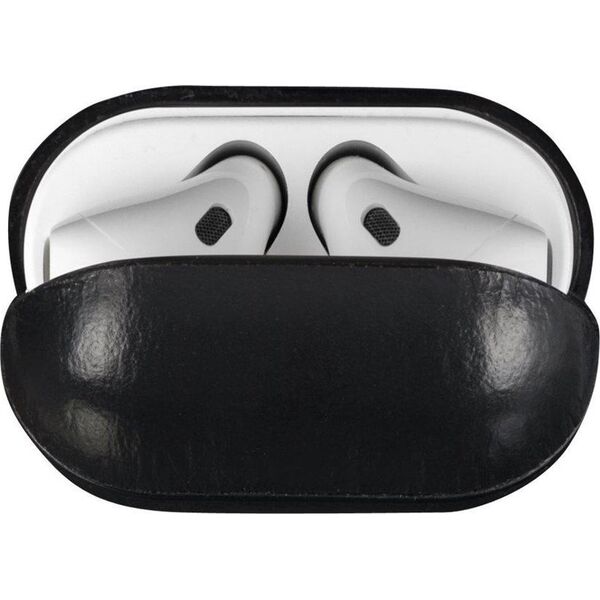 dbramante Etui ochronne Copenhagen Leather do AirPods 1/2 czarne