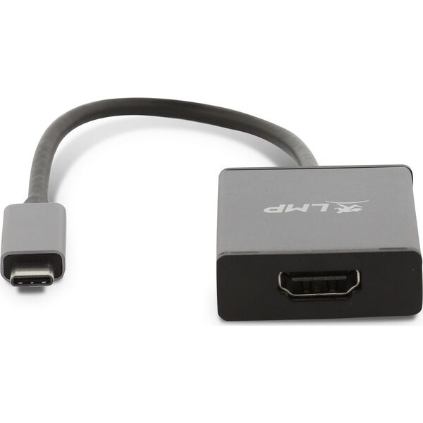 Adapter USB LMP 15940 USB-C - HDMI Szary  (LMP-USBC-HDMI-SG)
