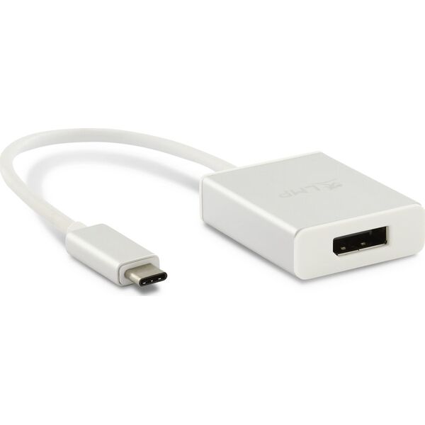 Adapter USB LMP USB-C - DisplayPort Srebrny  (LMP-USBC-MDP-S)