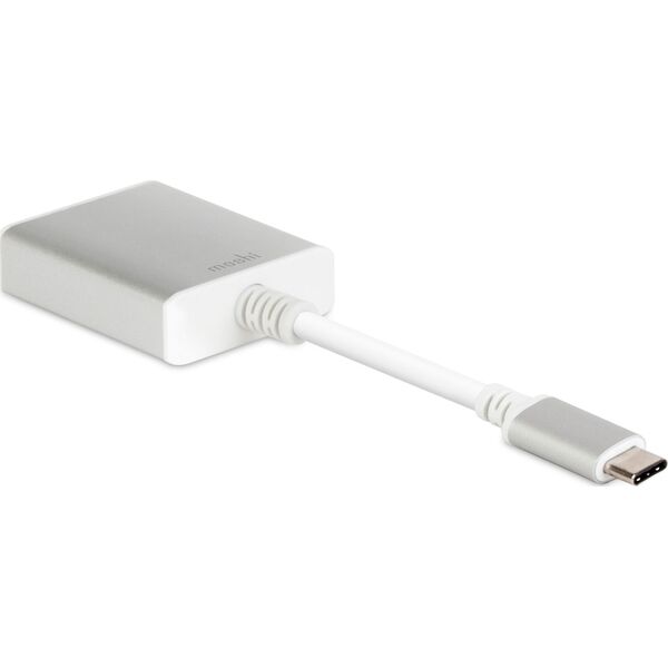 Adapter USB Moshi USB-C - VGA Srebrny  (MI-USBC-VGA)