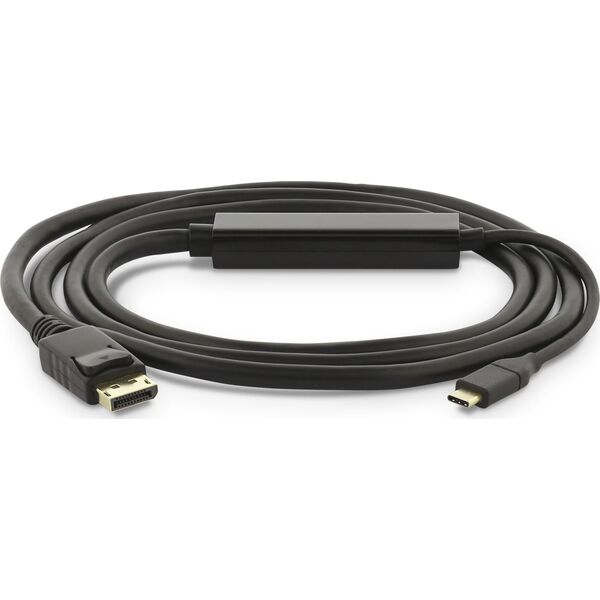 Kabel USB LMP USB-C - 1.8 m Czarny (LMP-USBC-DPC-B)