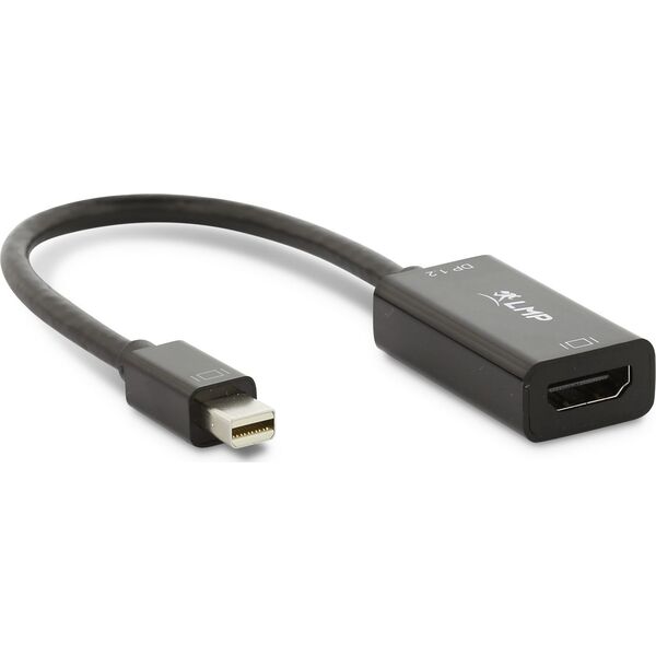 Adapter AV LMP DisplayPort Mini - HDMI czarny (LMP-MH-A-4K)