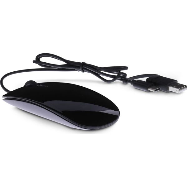 Mysz LMP Easy Mouse USB-C (LMP-EMUSBC-SG)