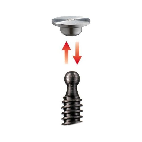 Bessey BESSEY all-steel screw GZ-2K 400/120 - GZ40-12-2K