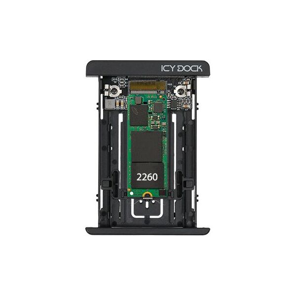 Kieszeń Icy Dock U.2 SFF-8639 - M.2 PCIe M-key EZConvert (MB705M2P-B)