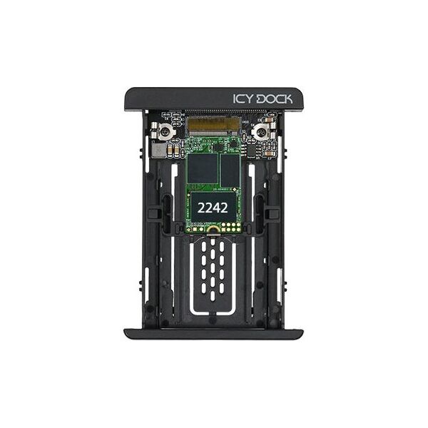 Kieszeń Icy Dock U.2 SFF-8639 - M.2 PCIe M-key EZConvert (MB705M2P-B)