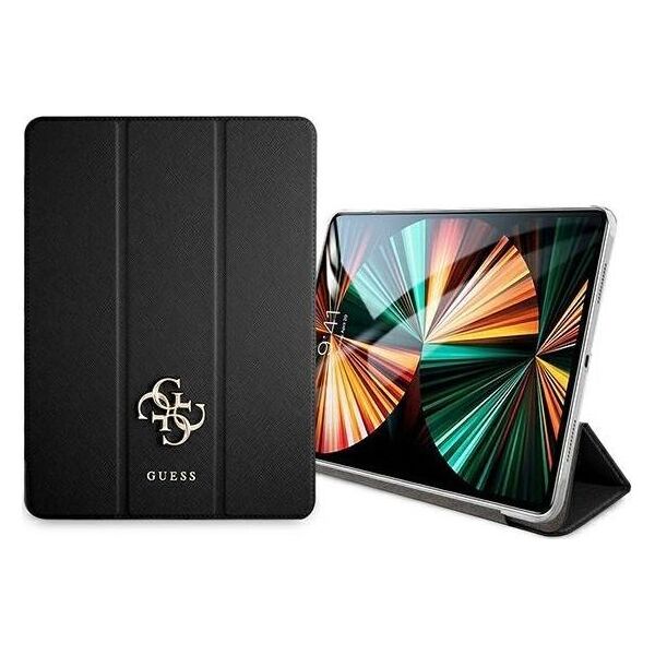 Etui na tablet Guess Etui Guess GUIC12PUSASBK Apple iPad Pro 12.9 2021 (5. generacji) Book Cover czarny/black Saffiano Collection
