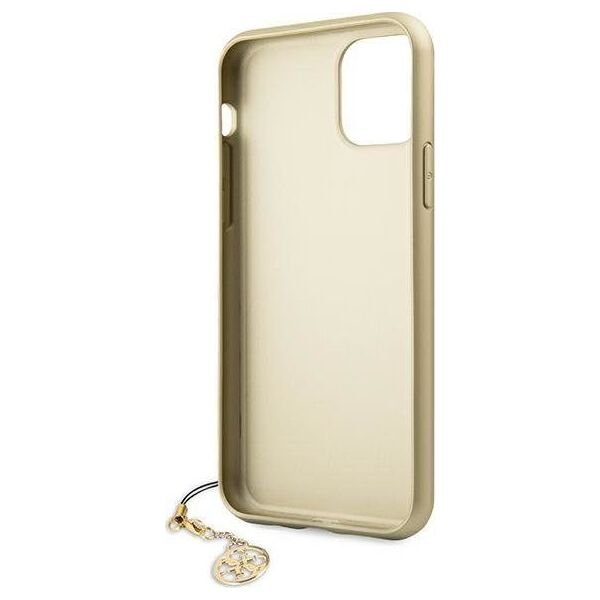 Guess Etui Guess GUHCN61GF4GGR Apple iPhone 11 grey/szary hard case 4G Charms Collection