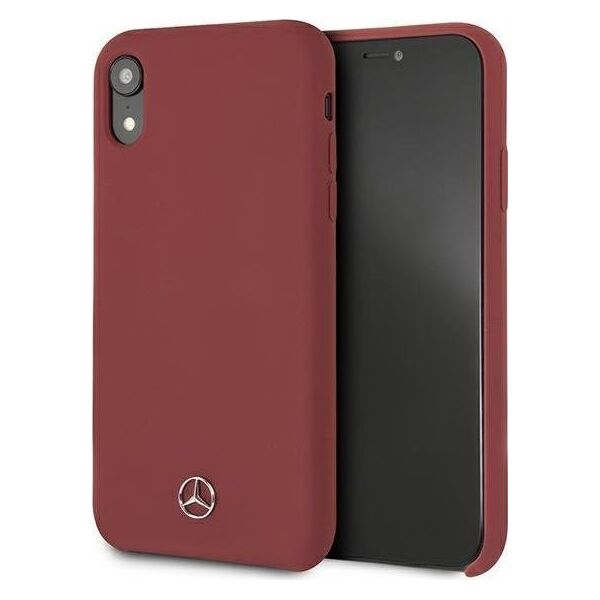 Mercedes Mercedes MEHCI61SILRE iPhone Xr czerwony/red hardcase Silicone Line