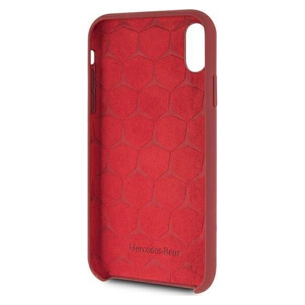 Mercedes Mercedes MEHCI61SILRE iPhone Xr czerwony/red hardcase Silicone Line